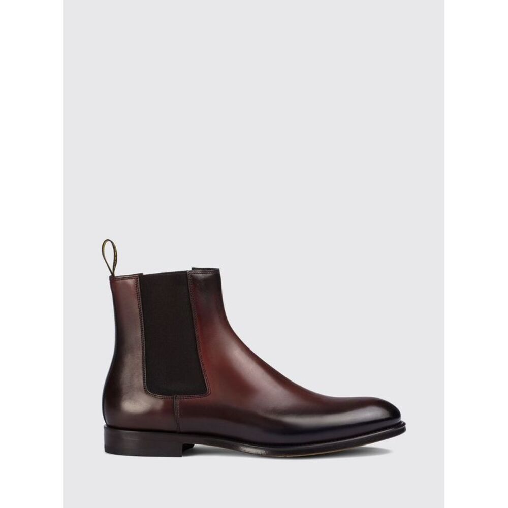 Doucal's Men Doucal's Smooth Calfskin Chelsea Boots With Leather Sole